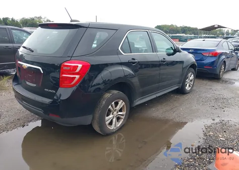 2016 Chevrolet Equinox Ls from USA, damaged, VIN 2GNALBEK4G1132654